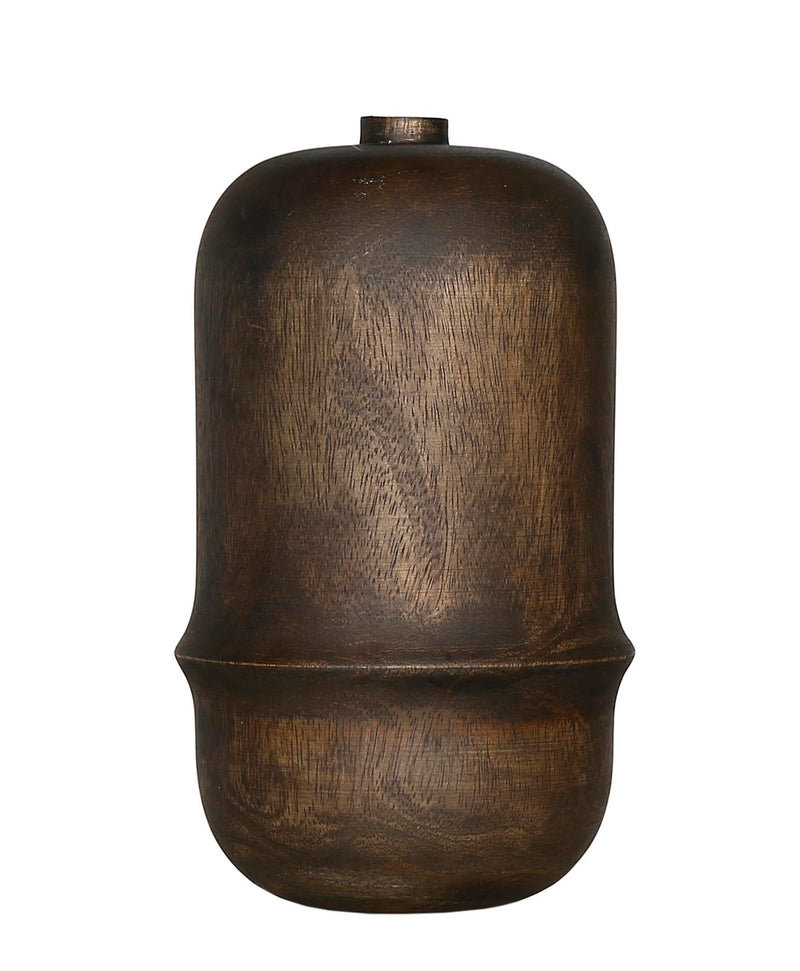 WOODEN VASE 'LATHE' - Vases - SCAPA HOME - SCAPA HOME OFFICIAL