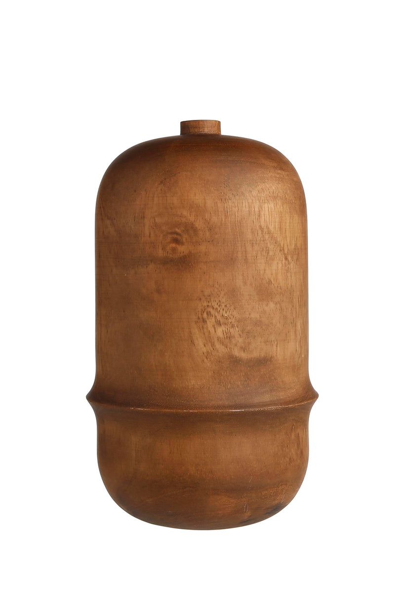 WOODEN VASE 'LATHE' - Vases - SCAPA HOME - SCAPA HOME OFFICIAL