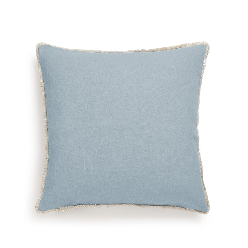 PEARL GREY & SANDSHELL CUSHION COVER 'COMO' - Cushion Covers - SCAPA HOME - SCAPA HOME OFFICIAL
