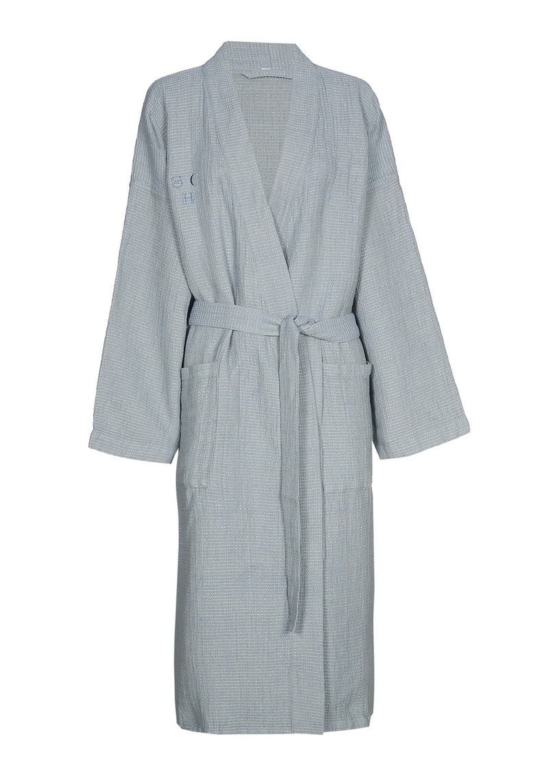 CELESTIAL BLUE KIMONO 'VILA' - Robes & Sleepwear - SCAPA HOME - SCAPA HOME OFFICIAL