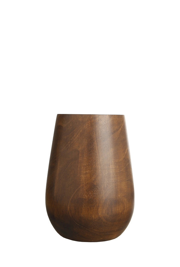 WOODEN POT 'RAJA' - Vases - SCAPA HOME - SCAPA HOME OFFICIAL